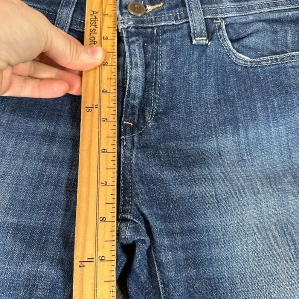 Pilcro Patchwork‎ Jeans Womens Size 26 Medium Wash Faded Knee Patch